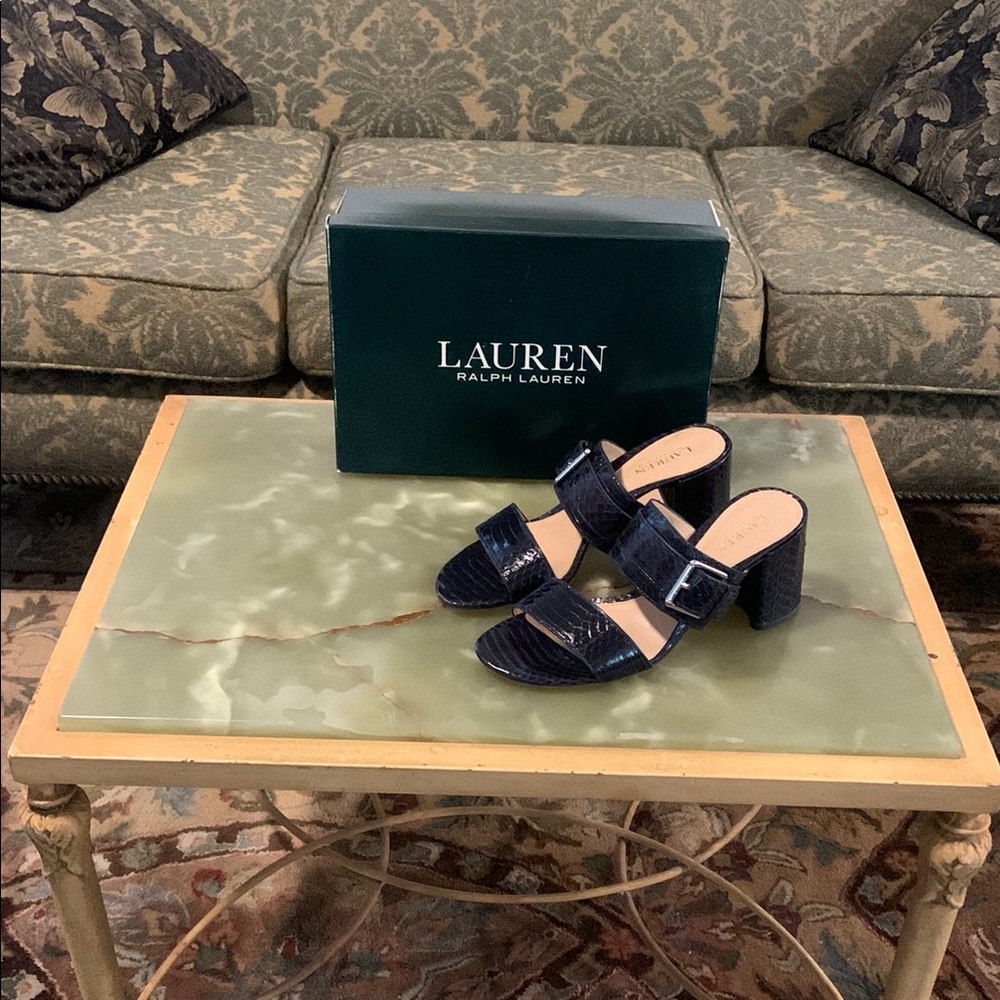 Lauren Ralph Lauren Women's Dark Blue Heels